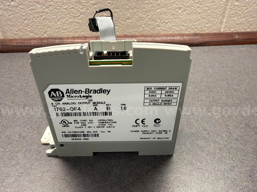 Allen Bradley MicroLogix Output Module 1762-OF4