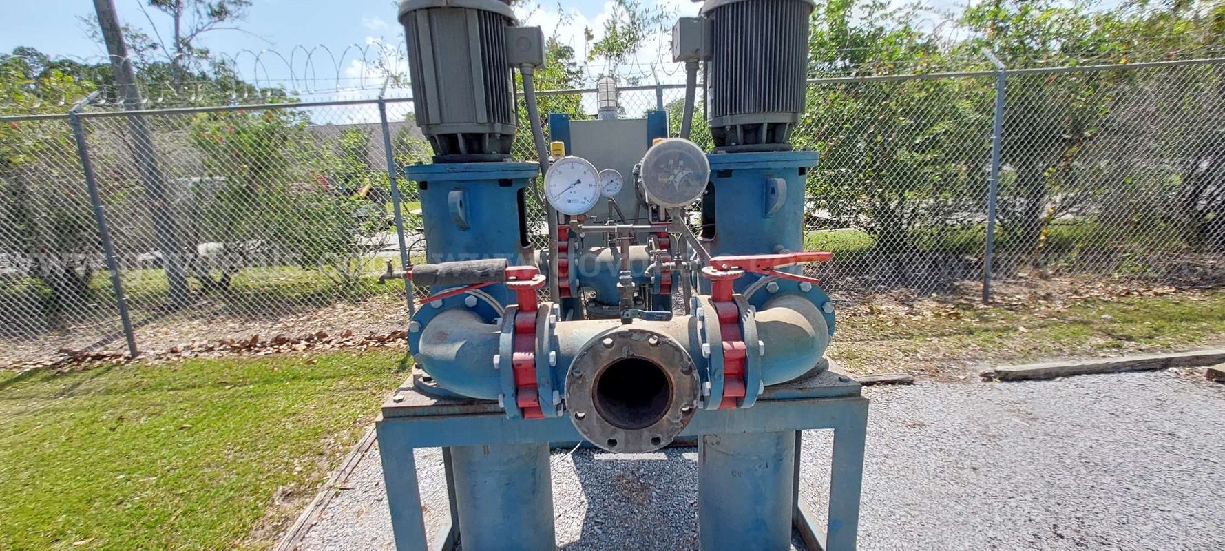 8" Dual Portable Potable Water Booster Pump Station