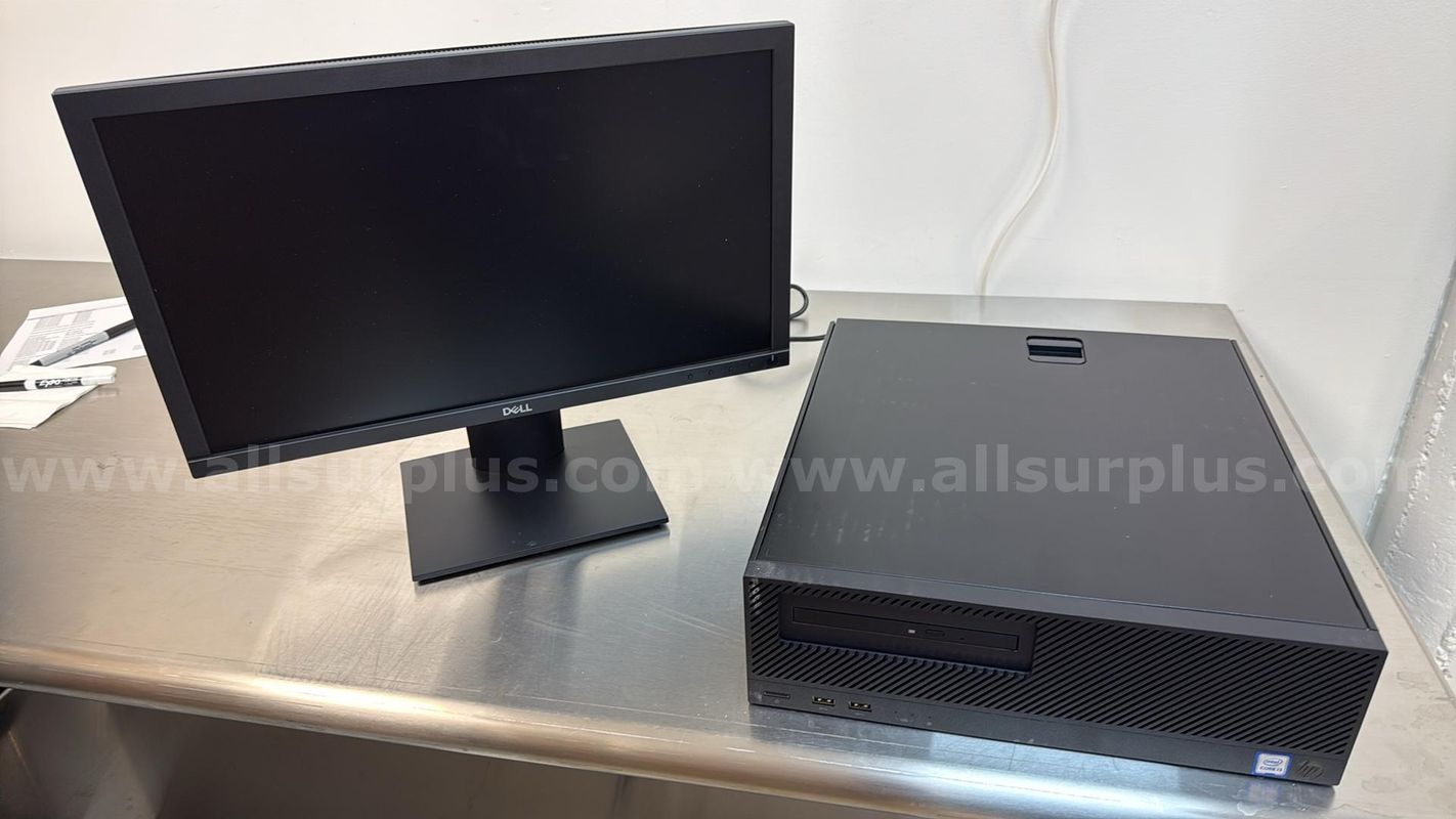 HP Engage Flex Pro SFF i5 Desktop MXL32616HL with Dell E2020H 19.5" Monitor March 2023