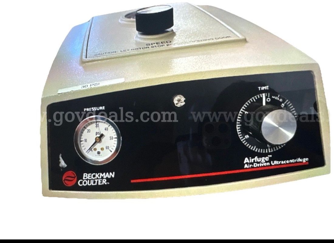 EUC Beckman Coulter 340400 Airfuge Air-Drive Ultracentrifuge Centrifuge SHIPPING