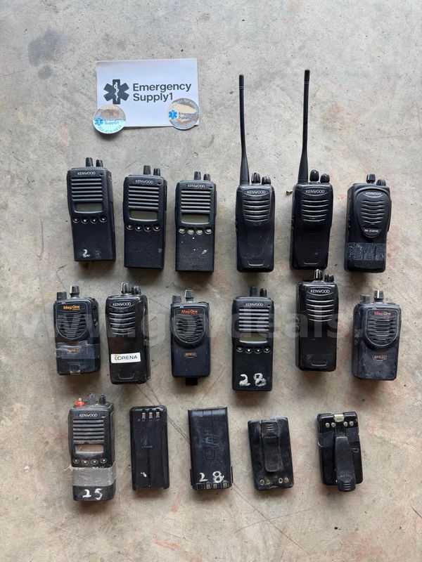 MASSIVE LOT Motorola and Kenwood radio lot VHF and UHF SHIPPING AVAILABLE