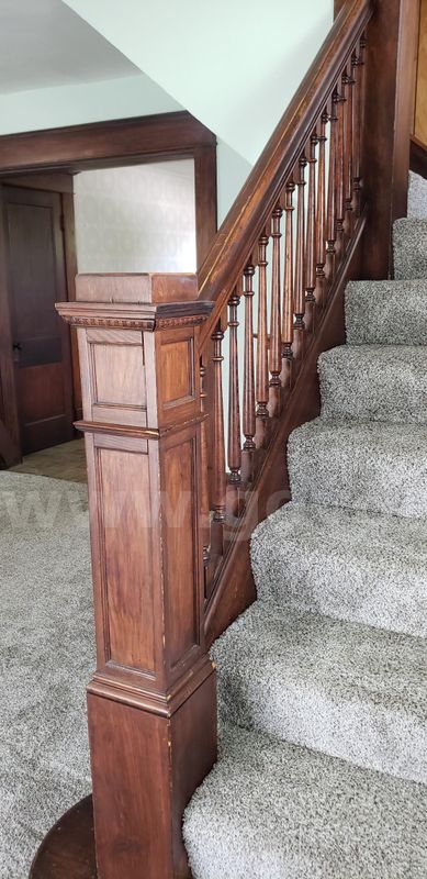 LOT of Wood Trim from Windows & Doors + Banister/Spindles/Newel Post