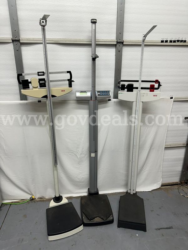 Lot of Weight & Height Scales