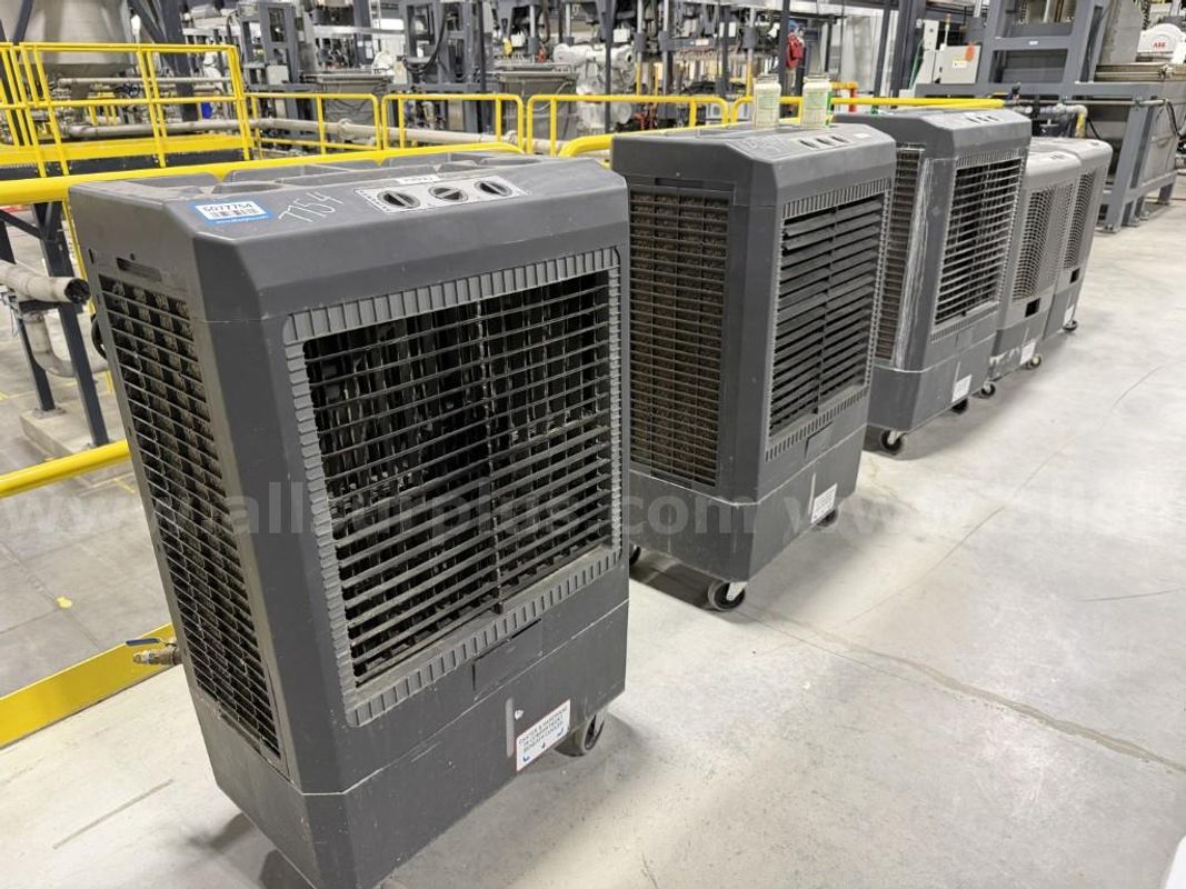 Mobile Evaporative Cooler, Hessaire, Qty 5