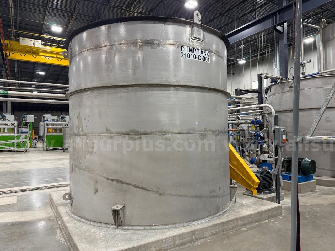 2021 Stuce Stainless Steel Dump Tank