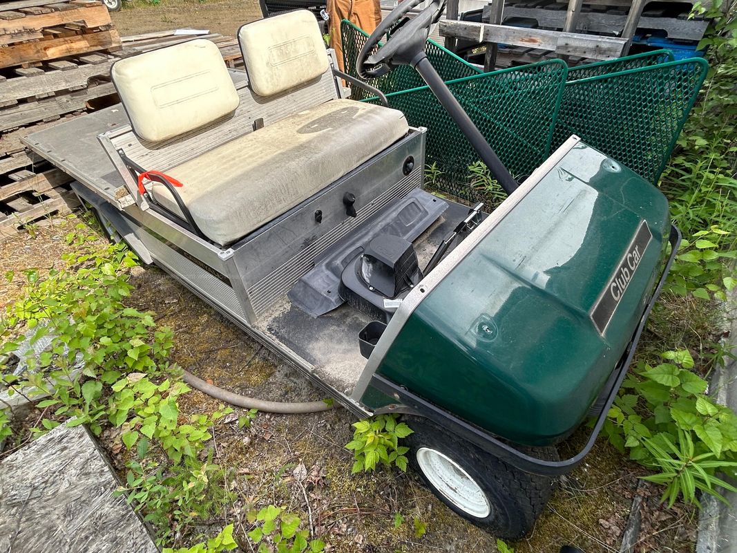 Club Car Carryall Utility Vehicle with Aluminum Flatbed