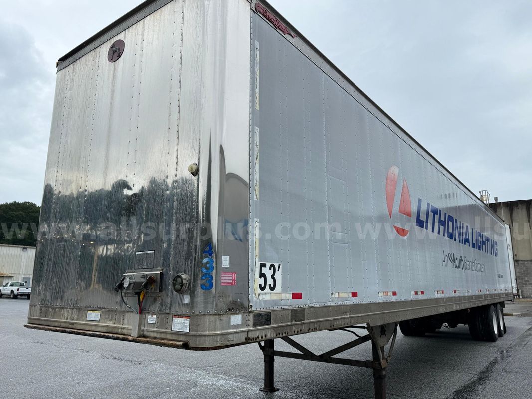2003 Great Dane 53’ Dry Van Trailer (Trailer Only)