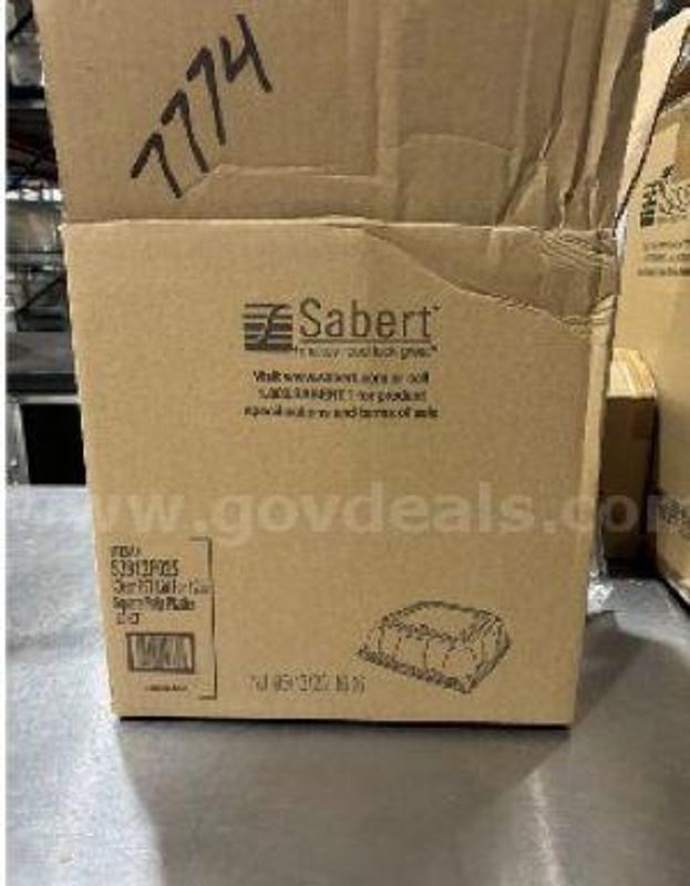 LOT of 29 Cases of 12 X 12 Square Lid & 5 Cases of Platters