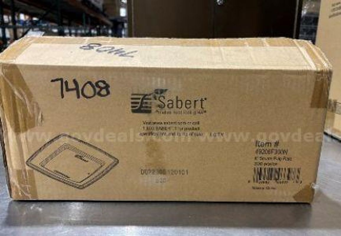 LOT of 34 Cases of 6X6 Compostable Square