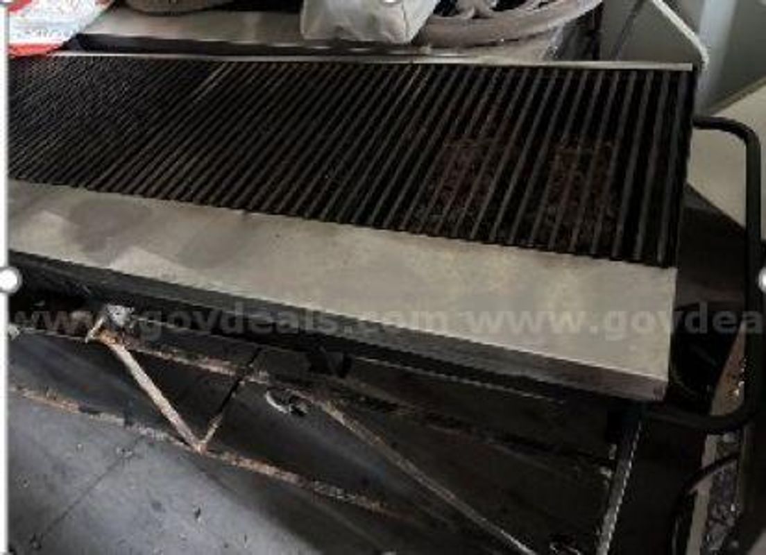 Propane Grill w/ Coal 66”​L x 23”W x 31”H