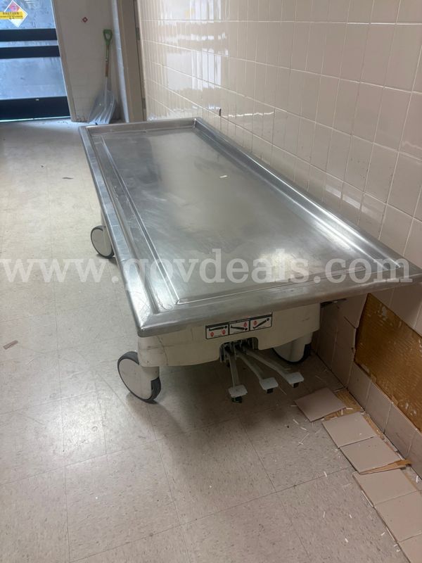 Stainless Steel Mortuary Autopsy Table (Hydraulic Lift)