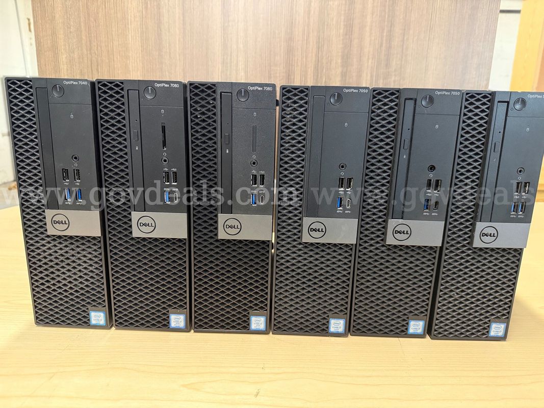 Lot of (5) Dell OptiPlex Various Models