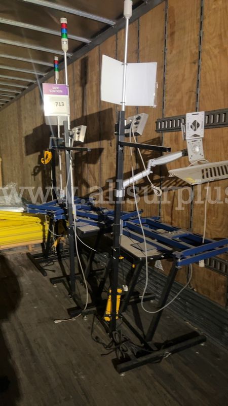 3 Ea. Mettler Toledo IND236 Weighing Workstation with PBA655-CC60 Scale