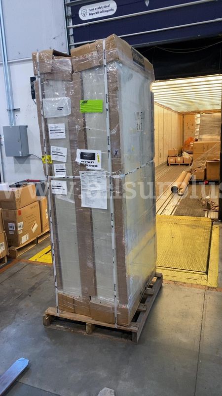 2 Ea. Hallowell 3-Wide Digi-Tech Lockers