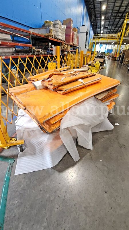 1 Ea. Warehouse column padding safety wraps, orange