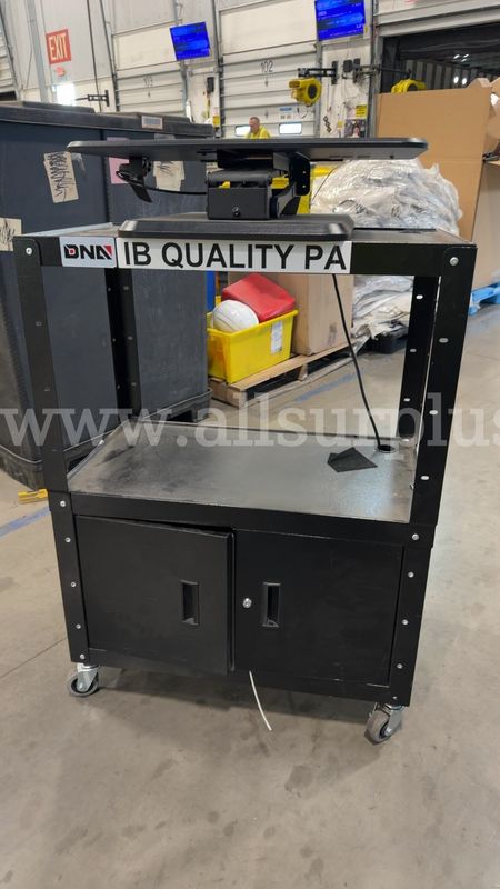 1 Ea. DNA mobile workstation cart with locking cabinet