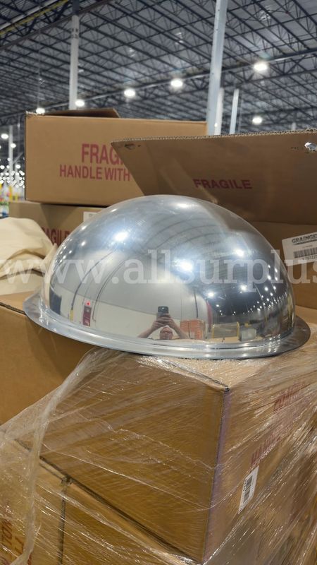 34 Ea. 18" Acrylic Half Dome Safety Mirror