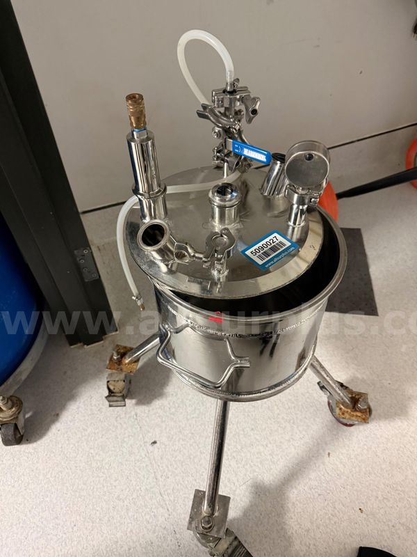 Pope Scientific 16L Stainless Steel Pressure Vessel