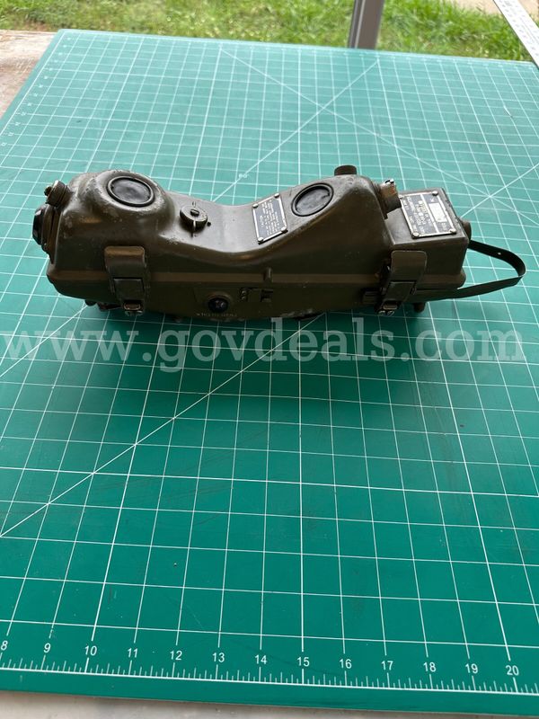 RT-196/PRC-6 Military Radio Receiver-Transmitter – Vintage U.S. Military Communications Equipment