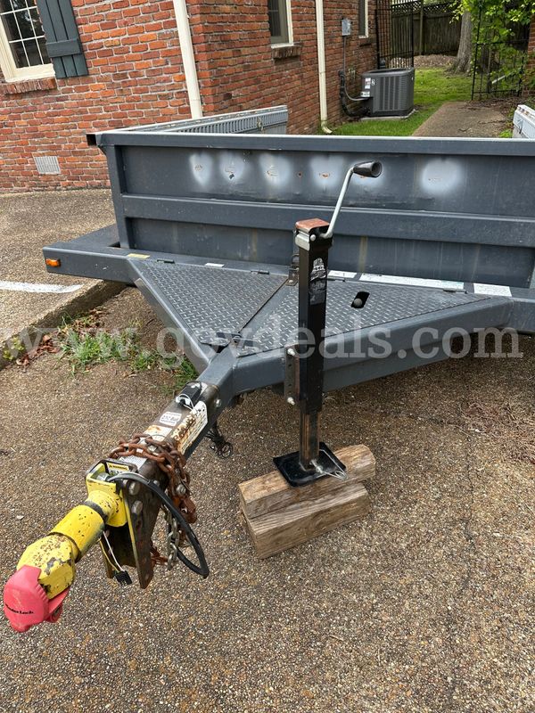 Power Deck model UT410 tilt utility trailer