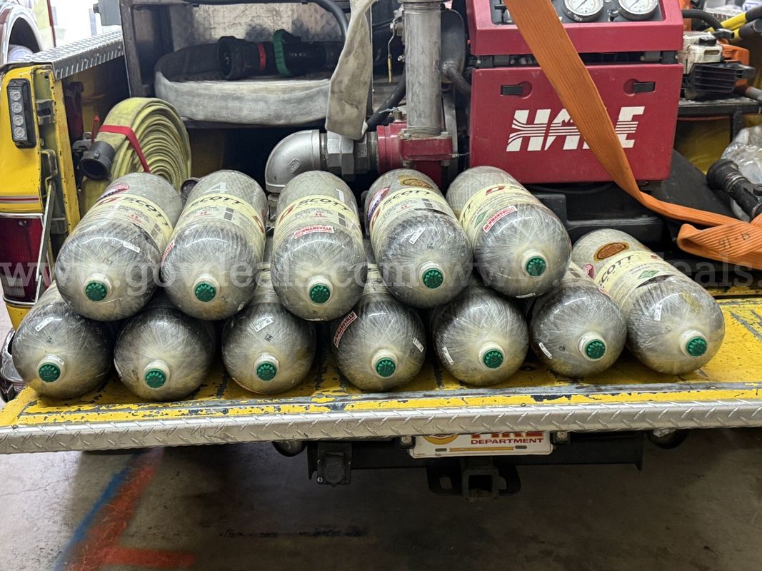 One Lot of SCBA Cylinders