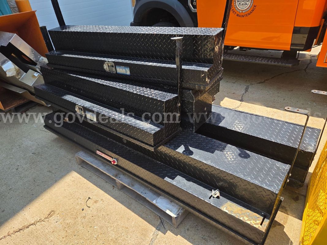 Lot of toolboxes