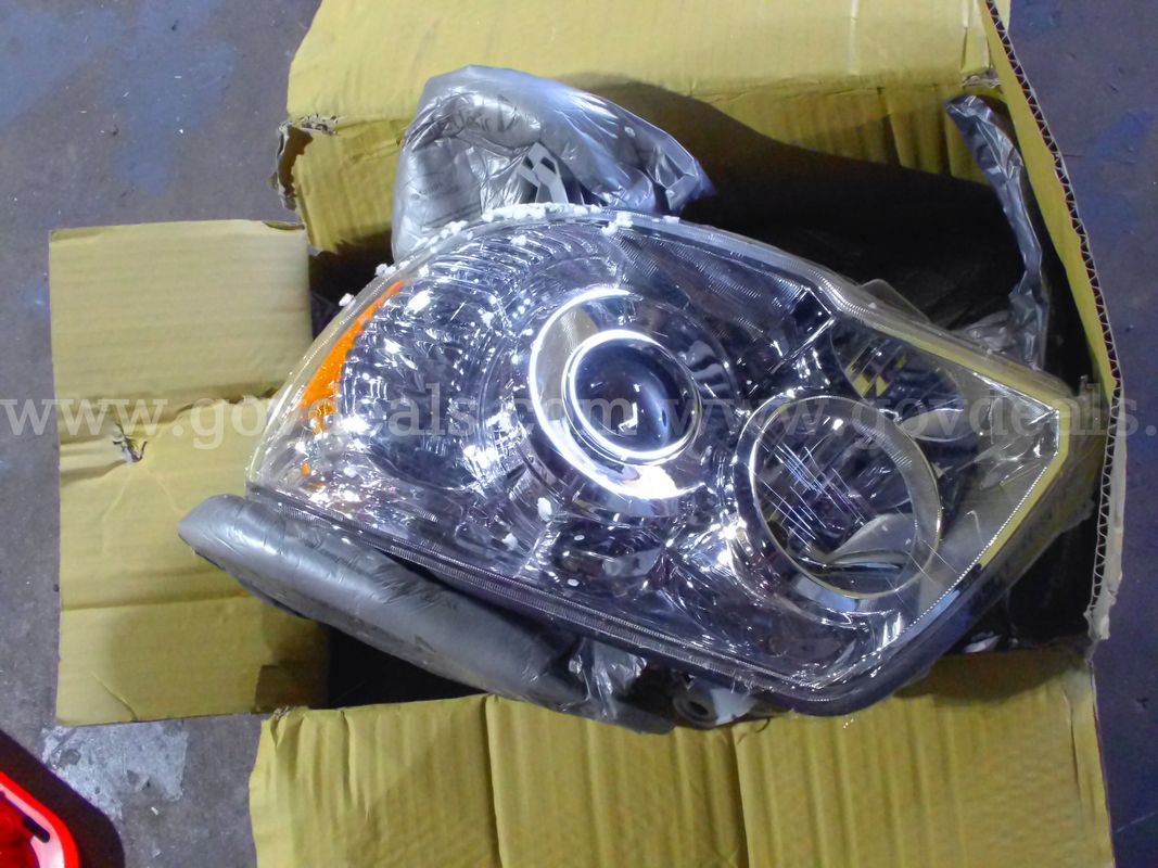 Various parts, windshields, and lights