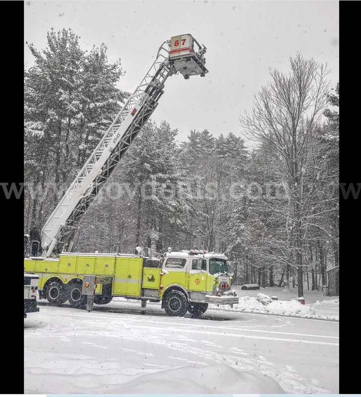 1983 Mack 85FT Tower Ladder Fire Truck