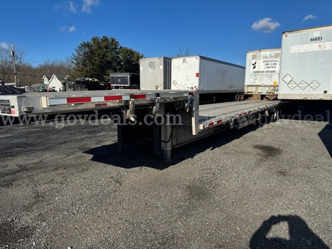 2020 Benson Step Deck Drop Trailer
