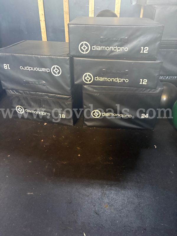 Diamond Pro Plyometric Boxes (LOT OF QUANTITY - 8)