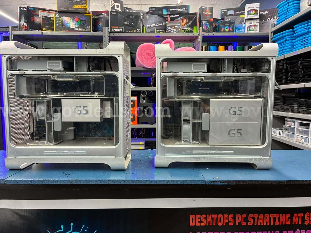 Lot of 2 Power Mac G5 Desktop Towers