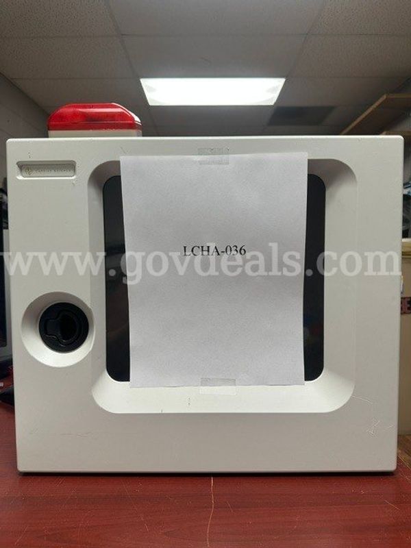 Cardiac Science AED Metal Case with Plastic Door