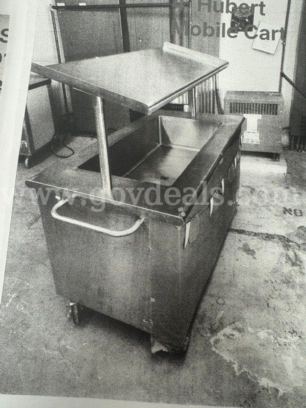 Hubert mobile cart