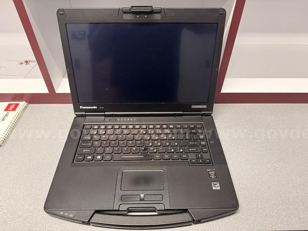 Brand: Panasonic Model: CF-54 Core: i5 VPro Ram: 8GB