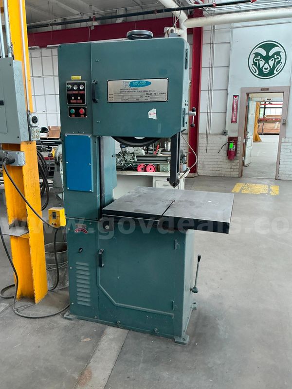 Rutland Vertical Band Saw