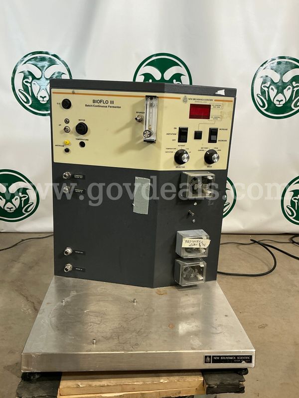 New Brunswick Scientific BioFlow III Fermenter (Posting 1)