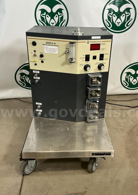 New Brunswick Scientific BioFlow III Fermenter (Posting 2)