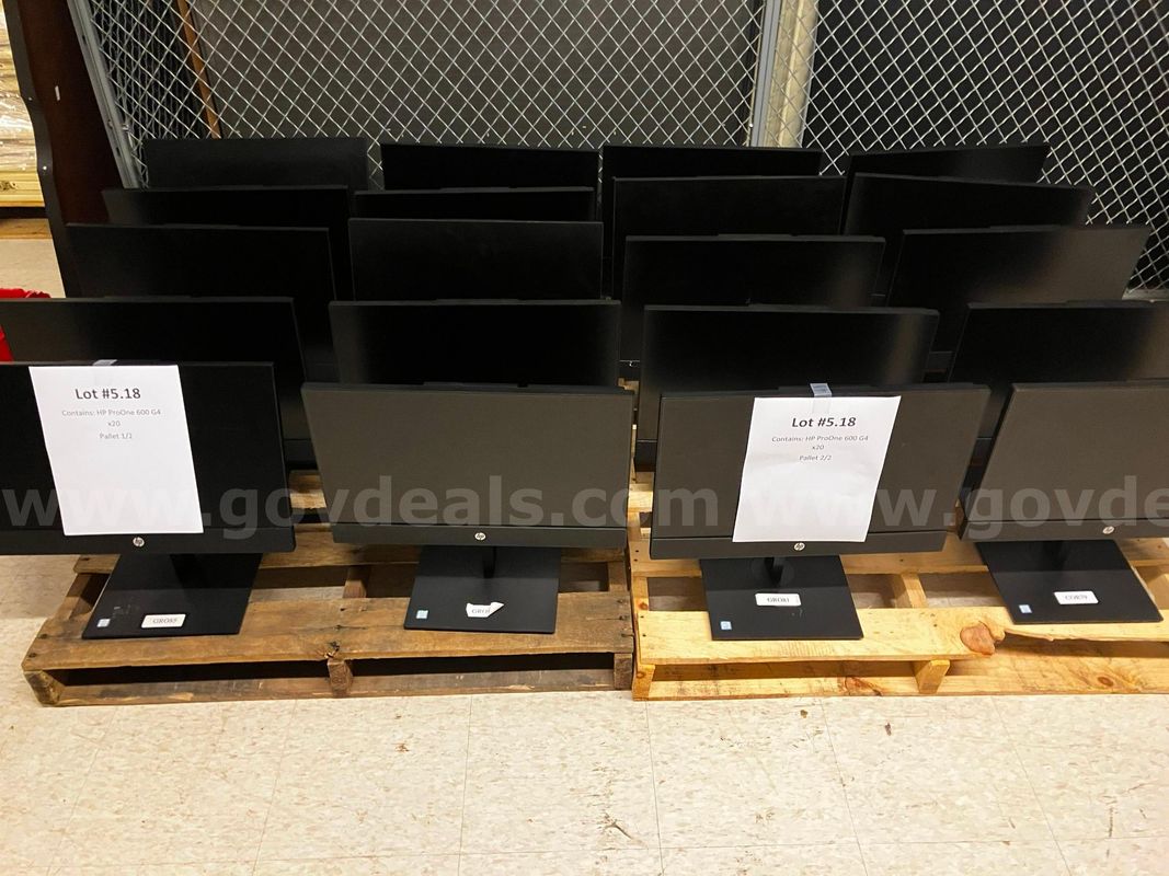 Lot of 20 HP ProOne 600 G4 Non-touch AIOs