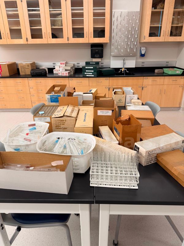 Mixed Laboratory Test Tube Lot – Thousands of Assorted Test Tubes