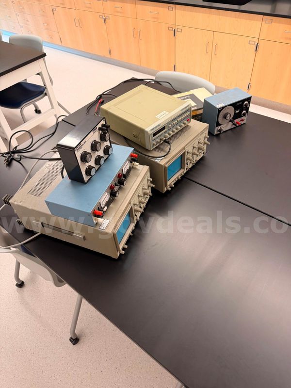 Assorted Physics Laboratory Electronic Equipment and Test Instruments Lot 25