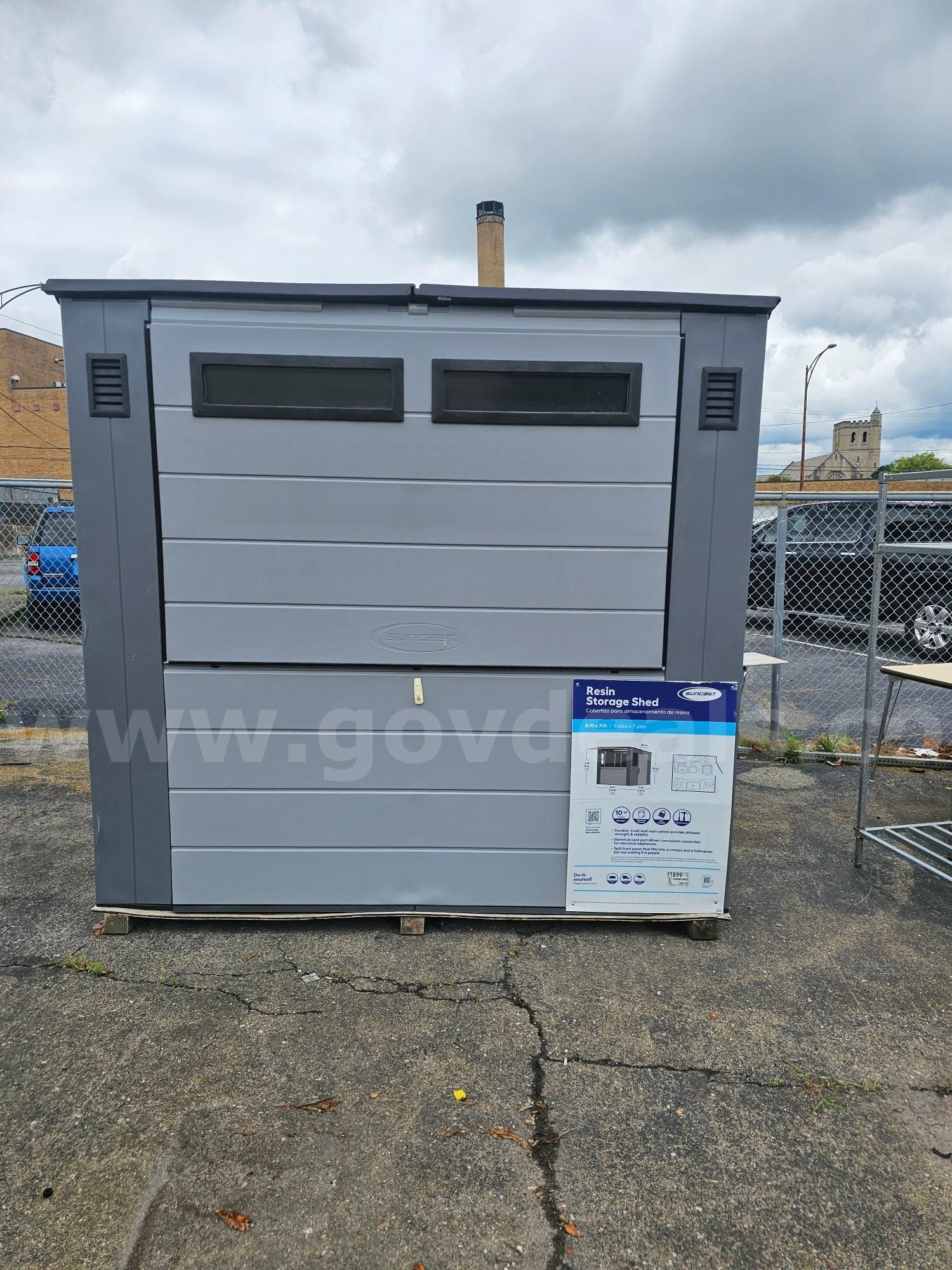 (8ft X 7ft) Storage Shed (Kcso)