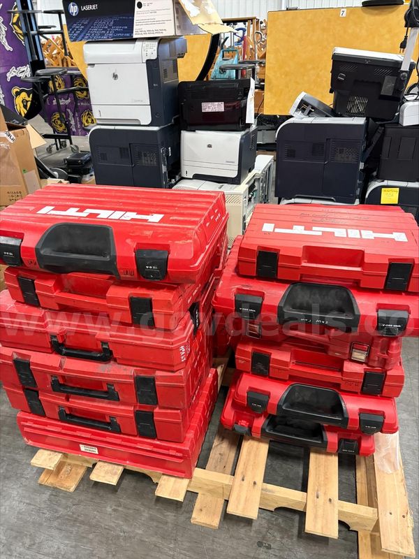 (20) Hilti Tool Sets (Missing Parts)