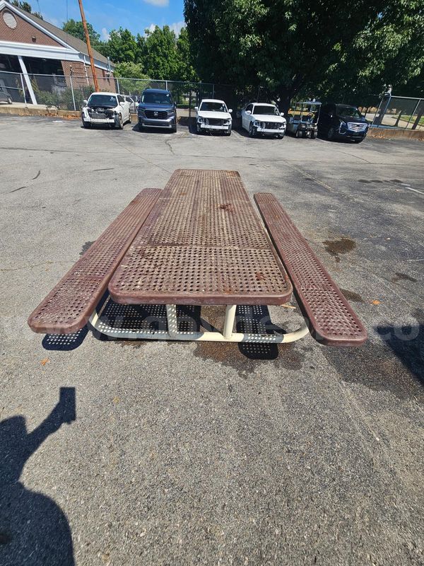 Picnic Table (8ft Long) (Damaged/Needs Repair)