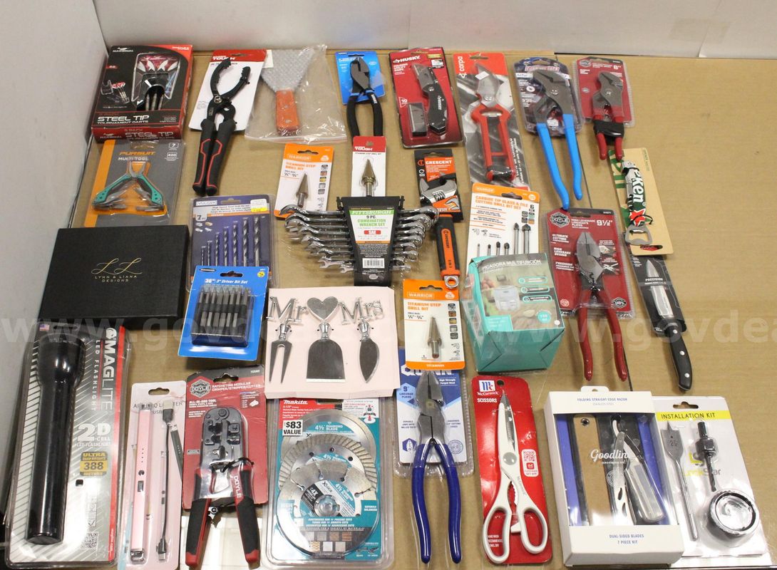 Approximately 20 lbs. of Assorted NEW or Lightly Used Items/Tools/Household/Etc., #35768