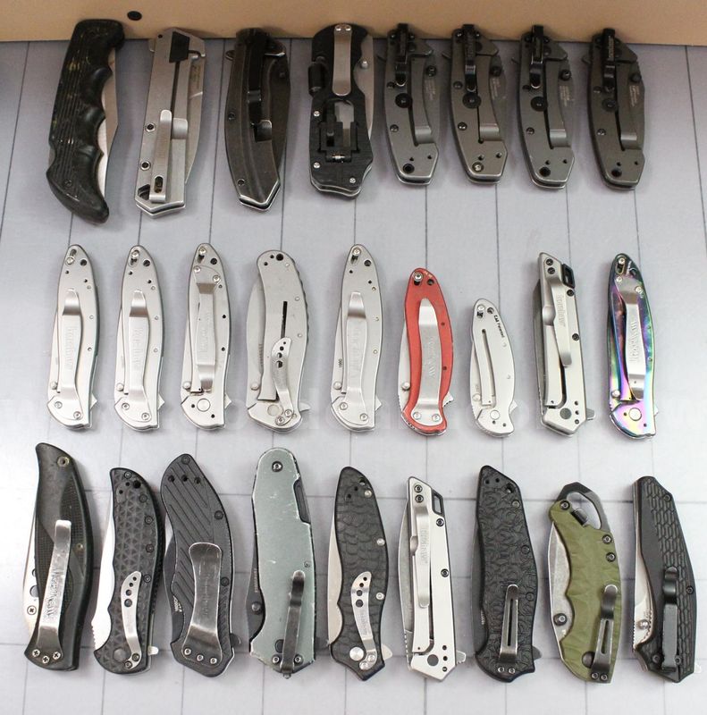 Approximately 6 lbs. of Assorted Kershaw Knives, #35192
