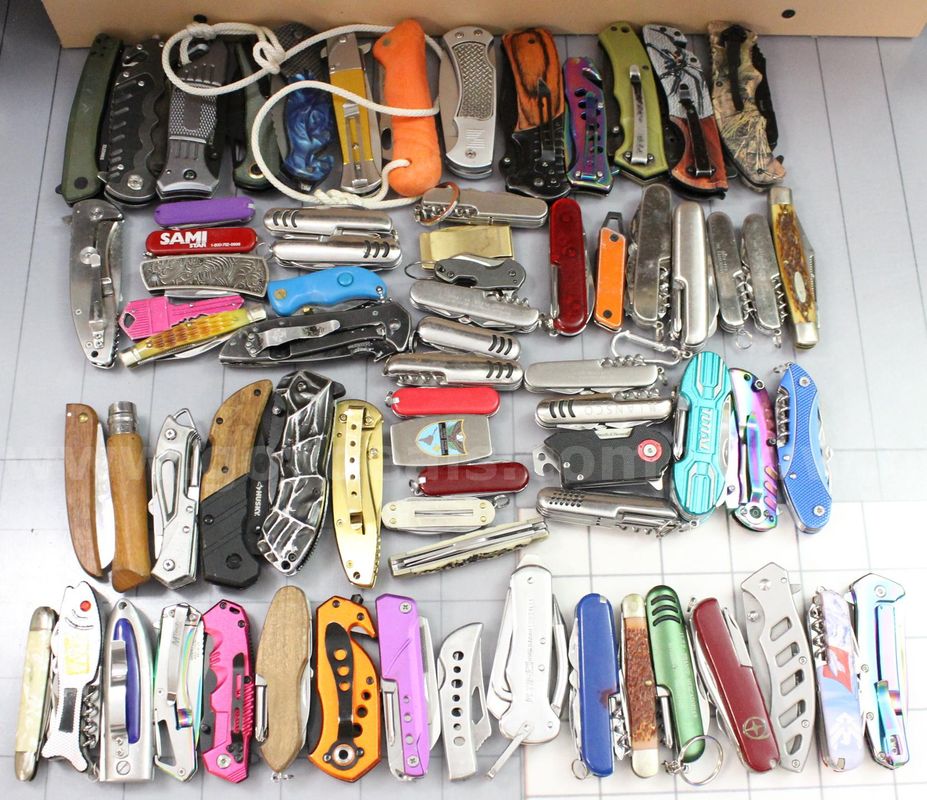 Approximately 12 lbs. of Assorted Knives, #35836