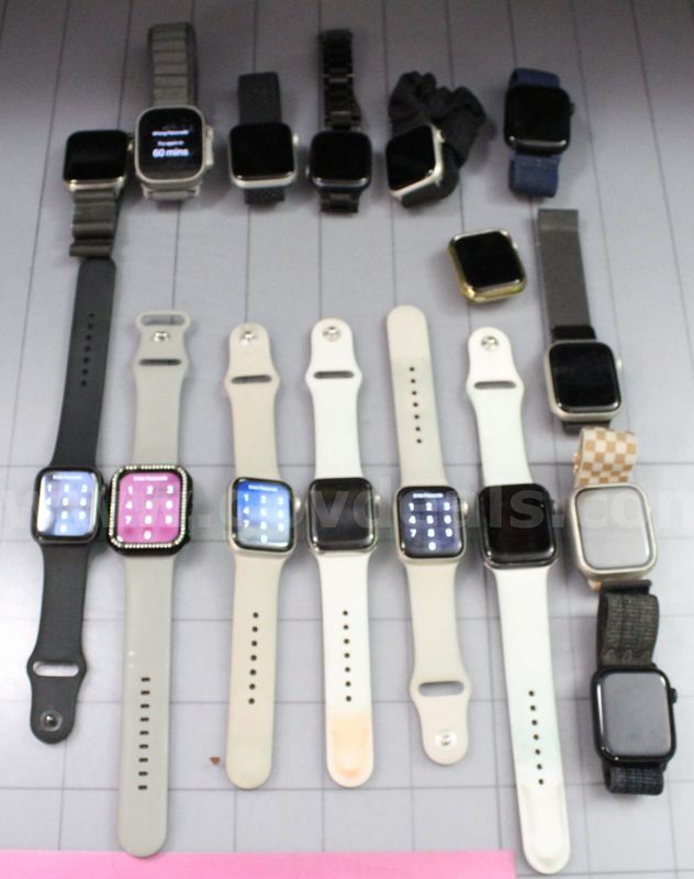 Approximately 2 lbs. of Apple Watches, #35509