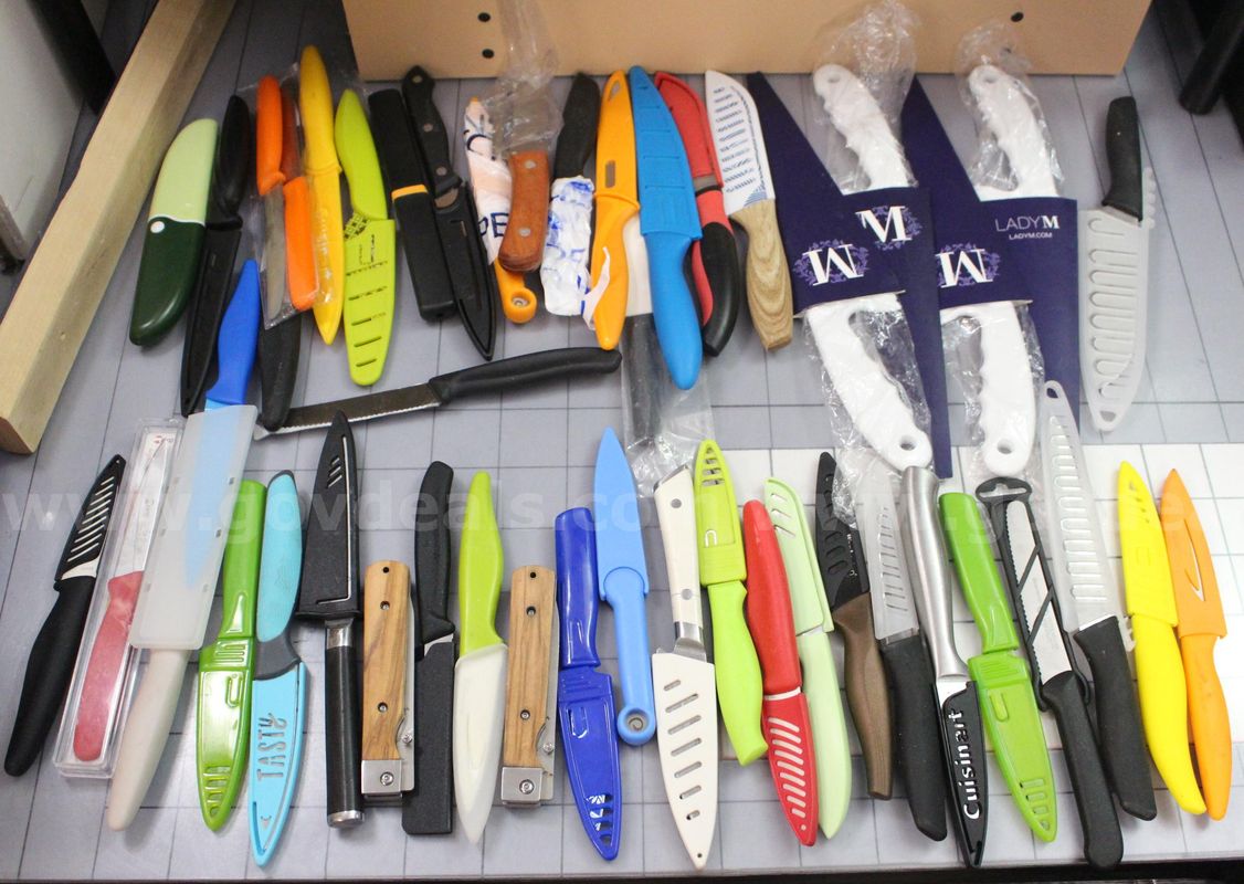Approximately 6 lbs. of Misc. Kitchen Knives, #35903