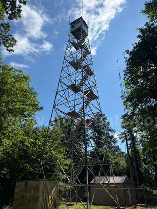 1950 Fire Tower & Storage Container (223114 Aj)
