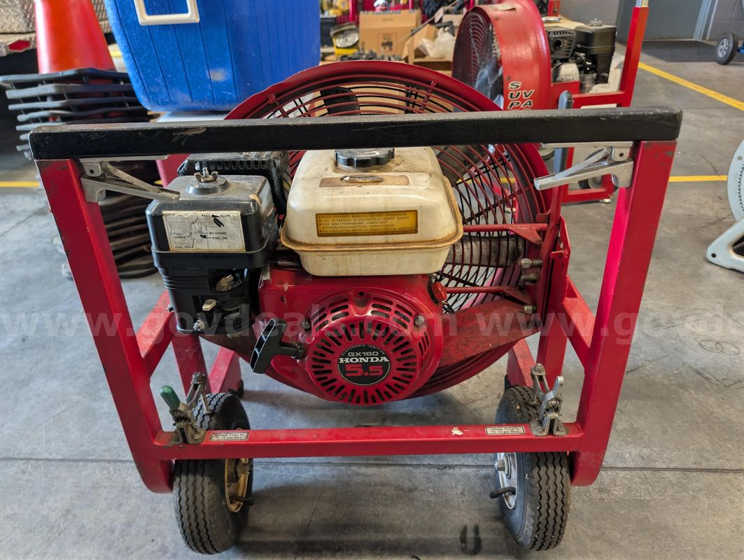 Positive Pressure Vent Fan - Gas Powered